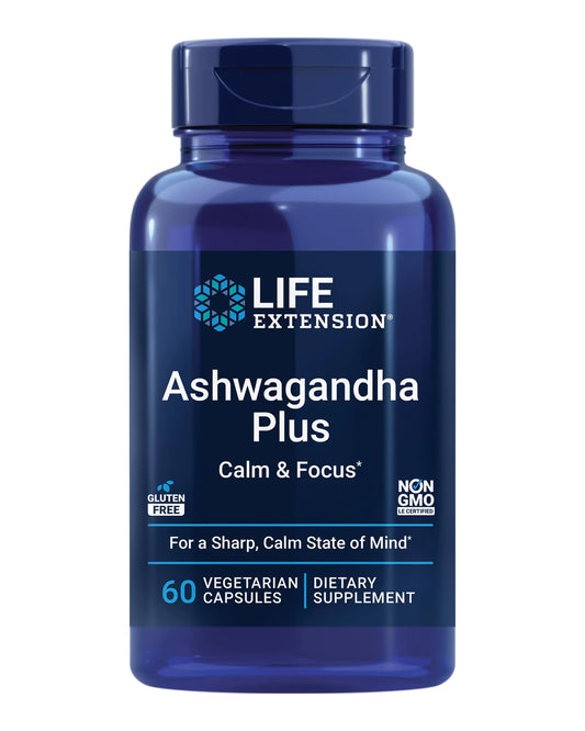 ZenFocus Ashwagandha & Spearmint 60 Veggie Caps