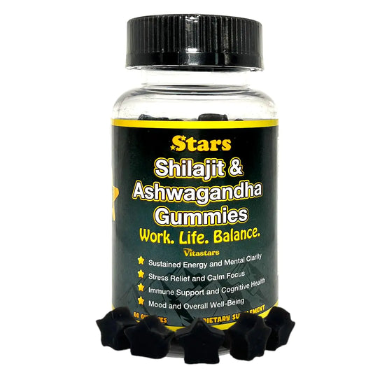 VitaBalance StarGummies - Shilajit & Ashwagandha Support