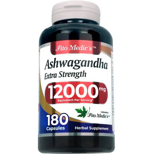 FITO MEDICS 180 Ashwagandha High-Potency Capsules