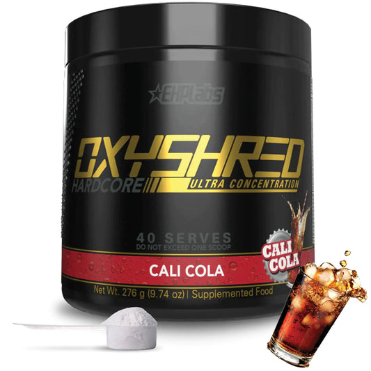 EHP Labs OxyShred Extreme Energy Preworkout - Cali Cola 40 Servings